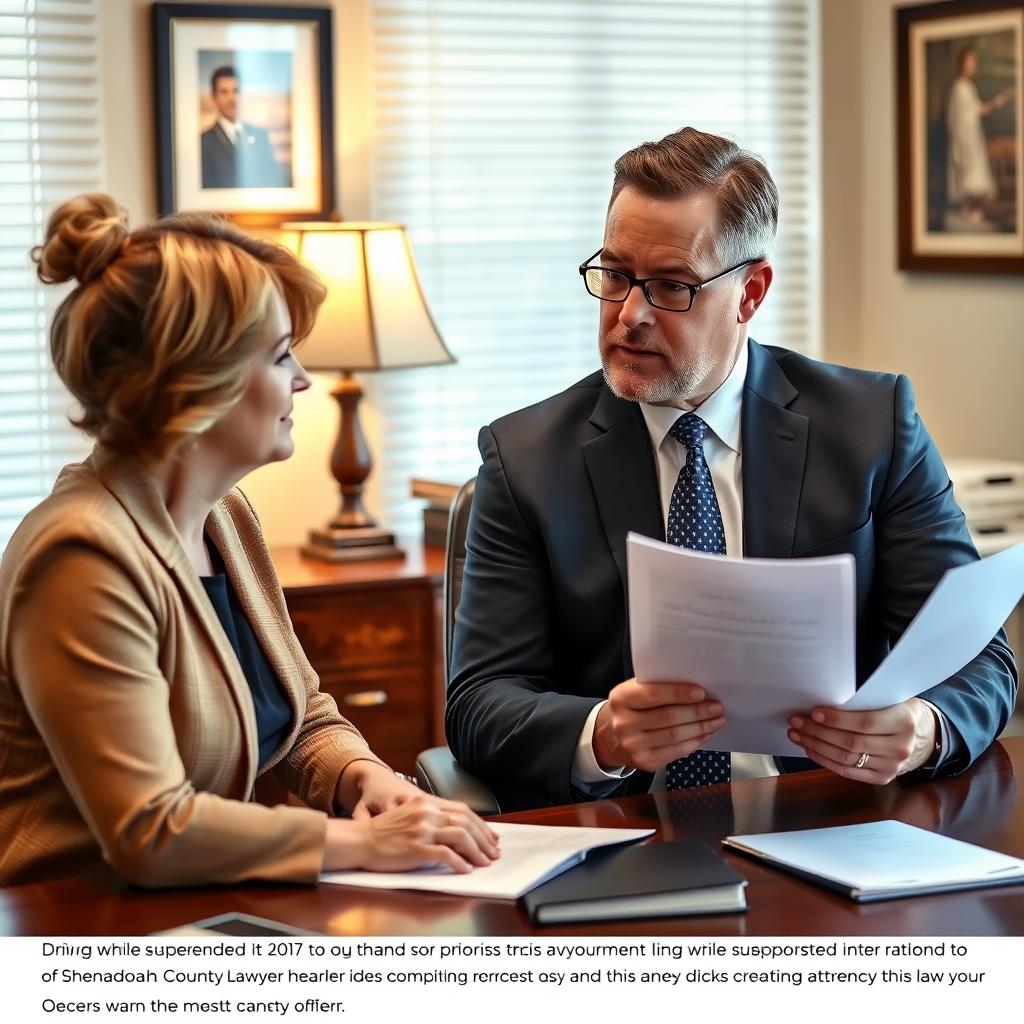 Driving While Suspended Lawyer Shenandoah County